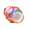 8" Silicone Glass Hybrid Nectar Collector with Matrix Perc & 10mm Nail - Tie Dye Swirl