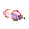 8" Silicone Glass Hybrid Nectar Collector with Matrix Perc & 10mm Nail - Tie Dye Swirl