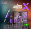 Lookah Seahorse X Purple 3 in 1: E-Nectar Collector, Wax Pen, and Portable E-Nail