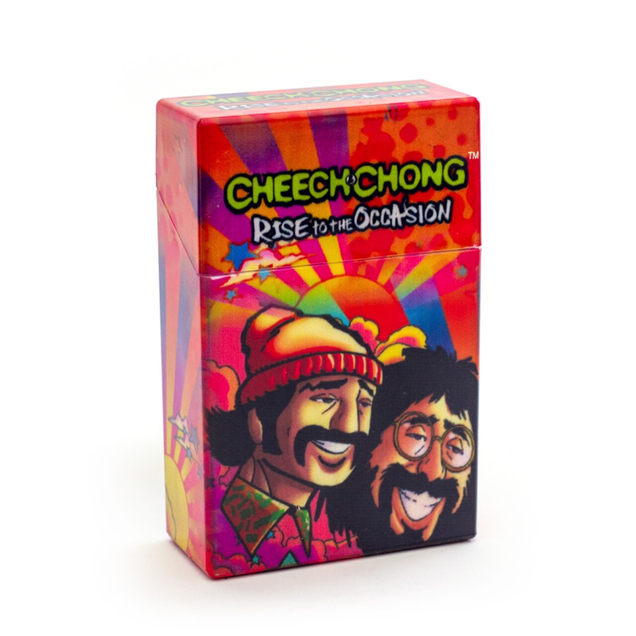 Cheech and Chong Flip Top Cigarette Case 85mm Rise To The Occasion