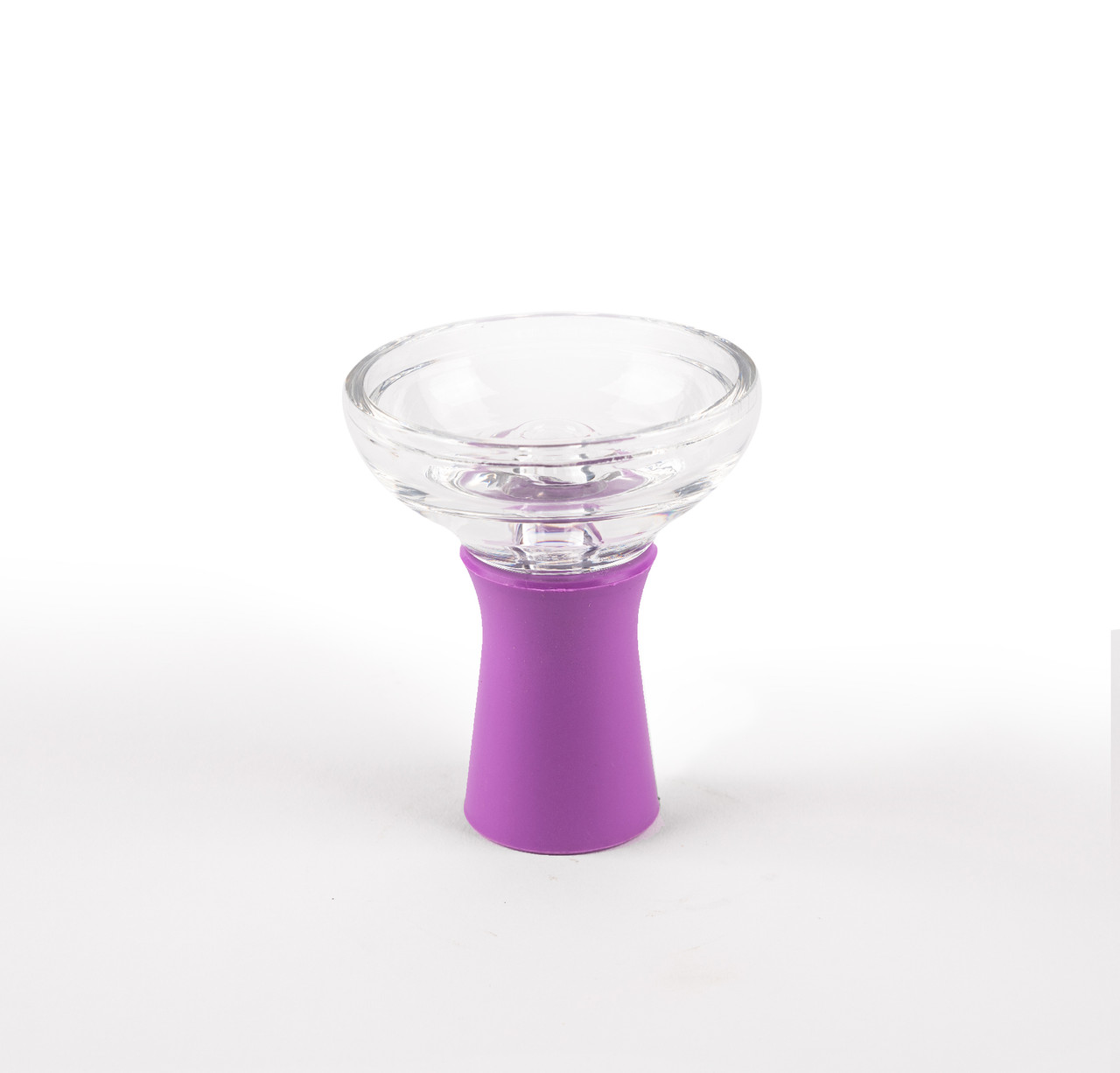 Silicone Glass Heat Resistant Hookah Bowl - Pink 