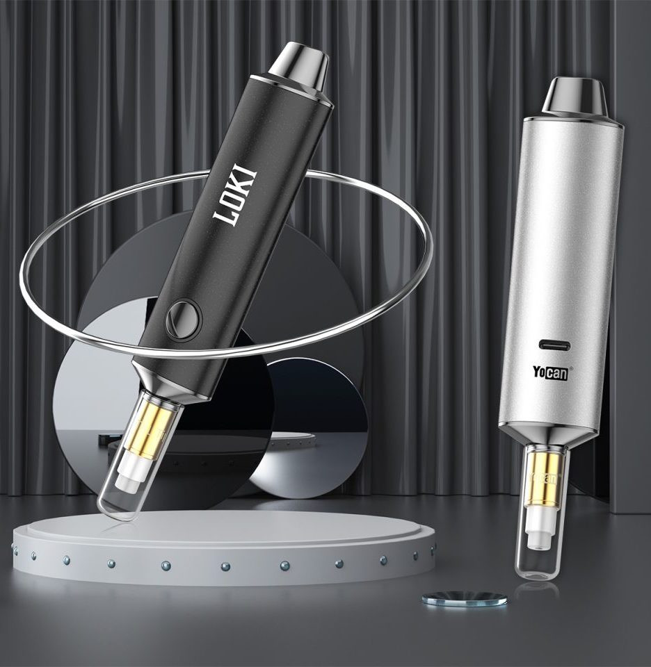 YoCan Loki Electric Nectar Collector Black - HookahTown.com