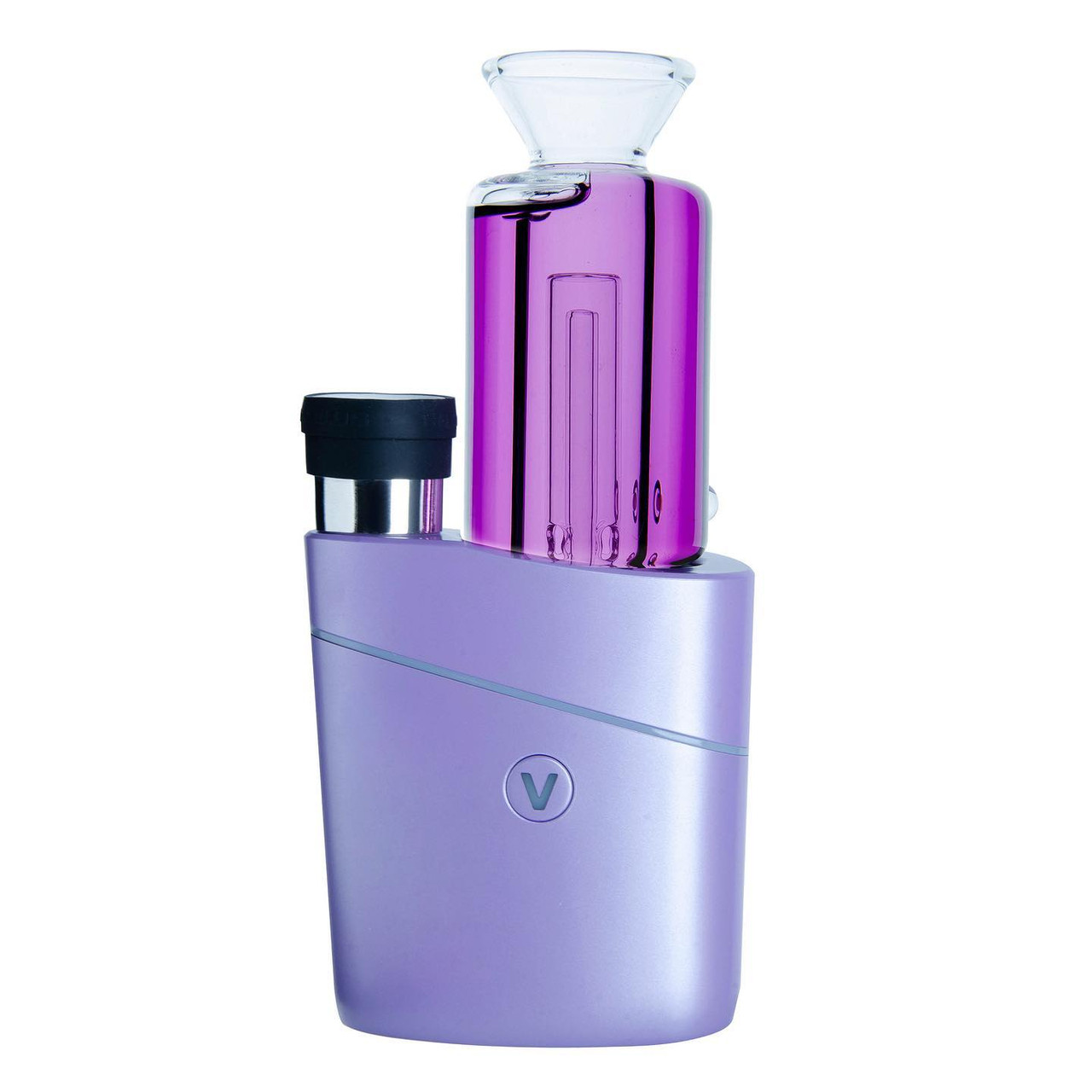 VLAB Halo Glycerin Glass Top: Purple - HookahTown.com