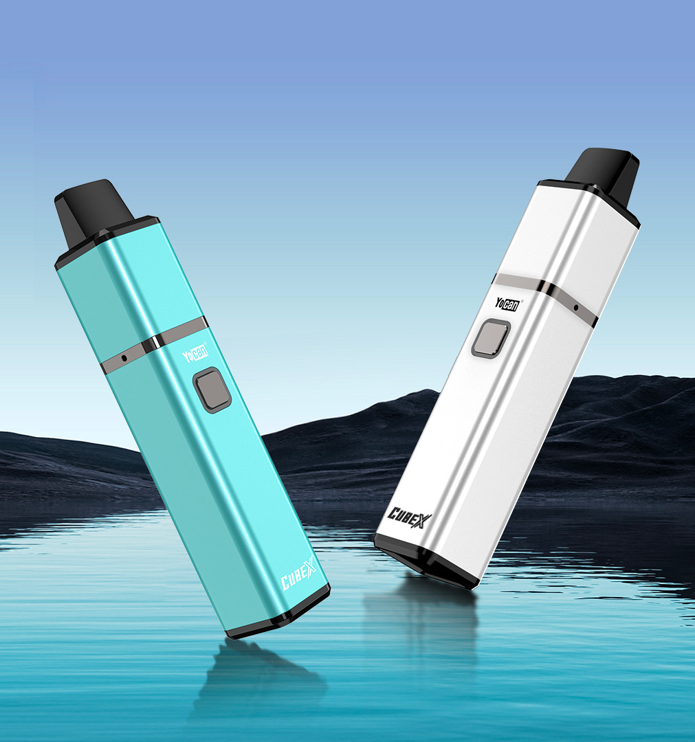 Yocan CubeX Dab Pen: Blue - HookahTown.com