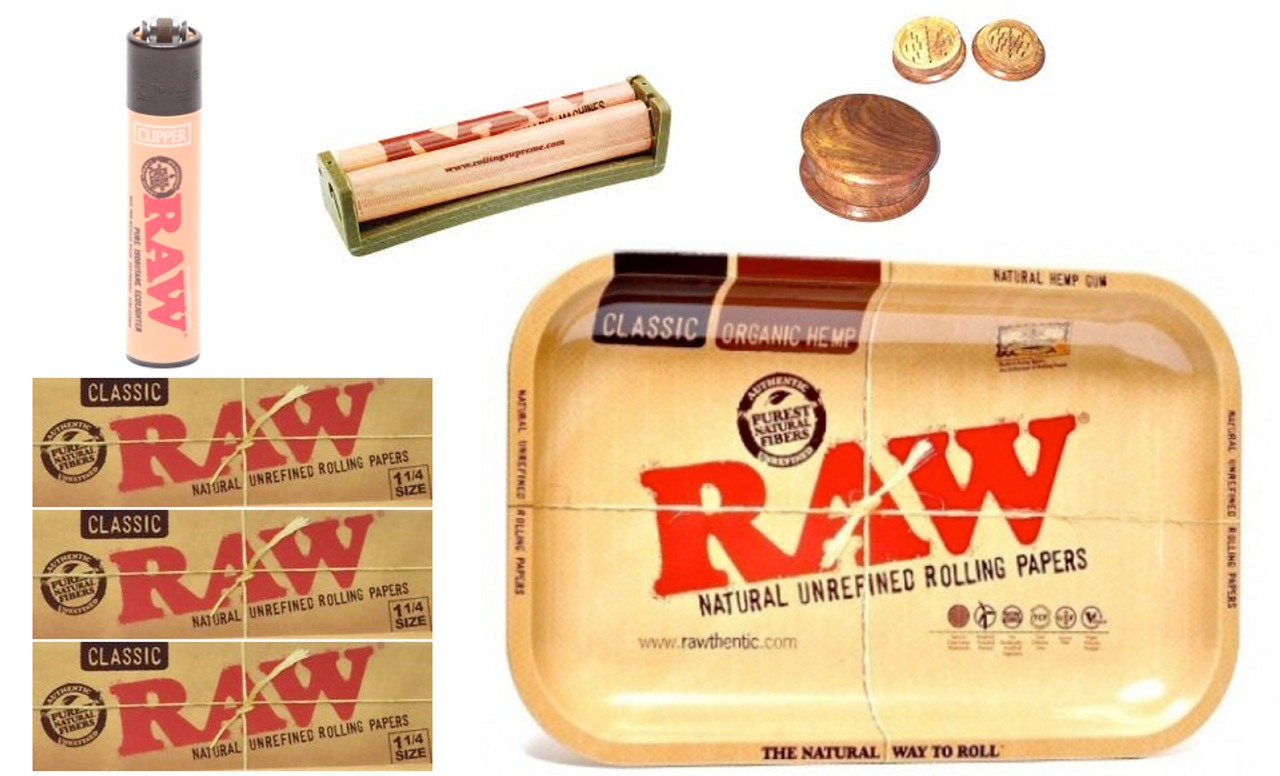 Raw Smokers Lounge Intro Kit - HookahTown.com