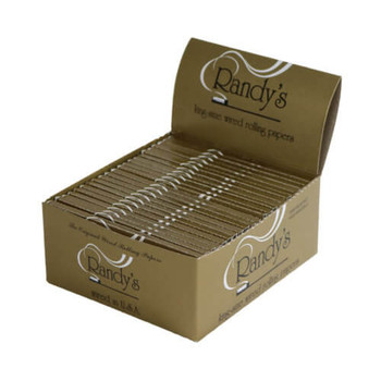 Randy's Classic's: King-Size Wired Rolling Papers Box of 25-pack