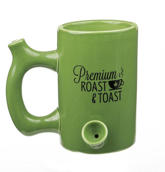 Premium Roast and Toast Novelty Smoking Pipe Mug