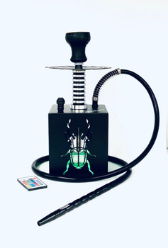 HOOKAH TP203: 1-HOSE BLACK 20" Height HOOKAH TP203: 1-HOSE BLACK 20" Height