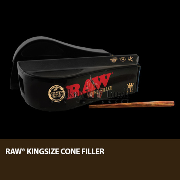 Raw King Size Cone Filler w/ Stick Easy Fill and Pack