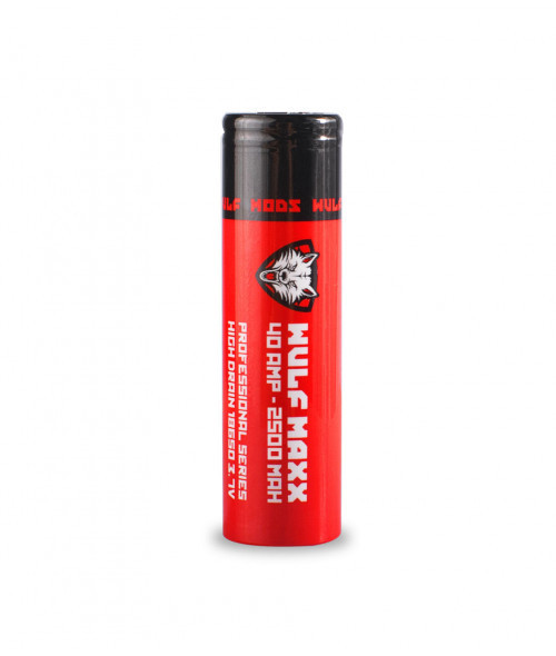 Wulf Maxx 18650 40 amp 2500 mAh Battery