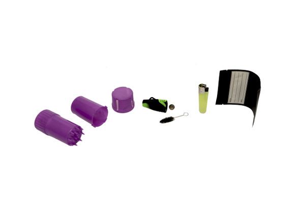 The Medtainer 7 Piece Kit: Silicone Pipe