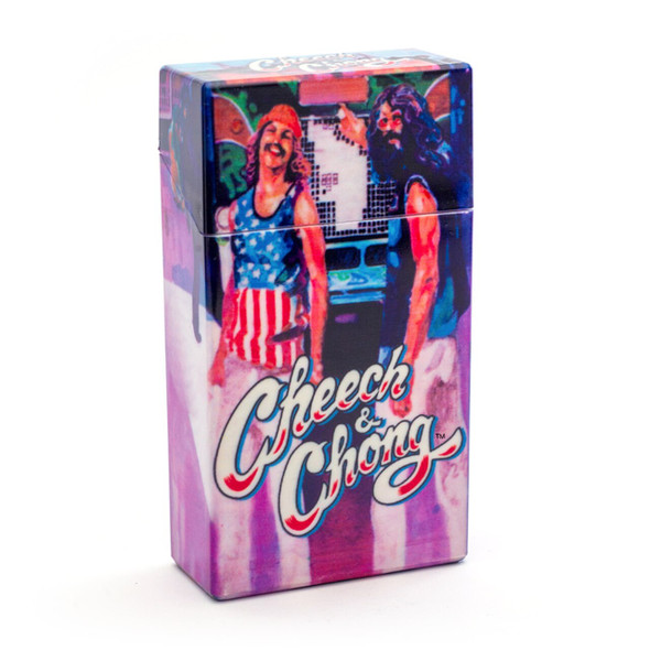 Cheech and Chong Flip Top Cigarette Case 100mm Truckin