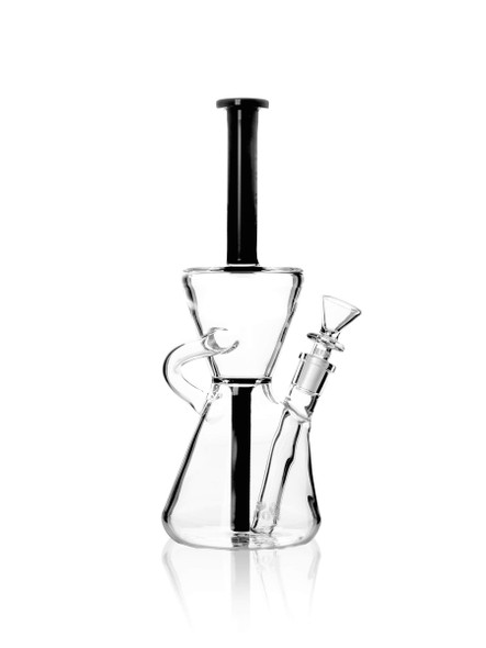 GRAV Black Accent Hourglass Recycler