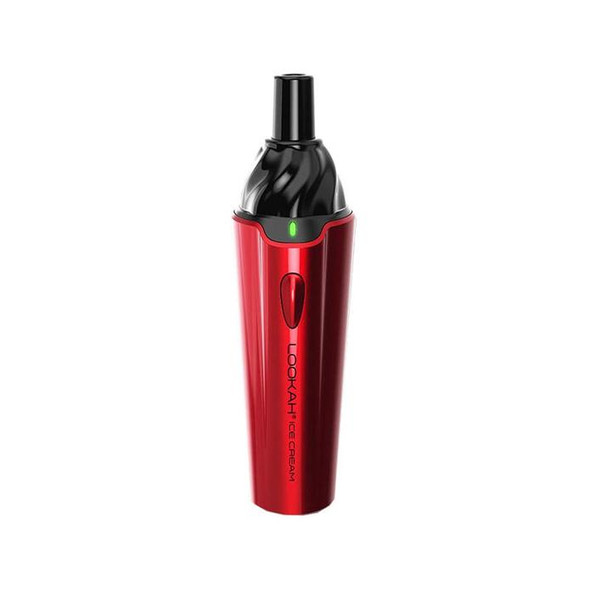 Lookah Ice Cream Dry Herb Vaporizer Kit - Red