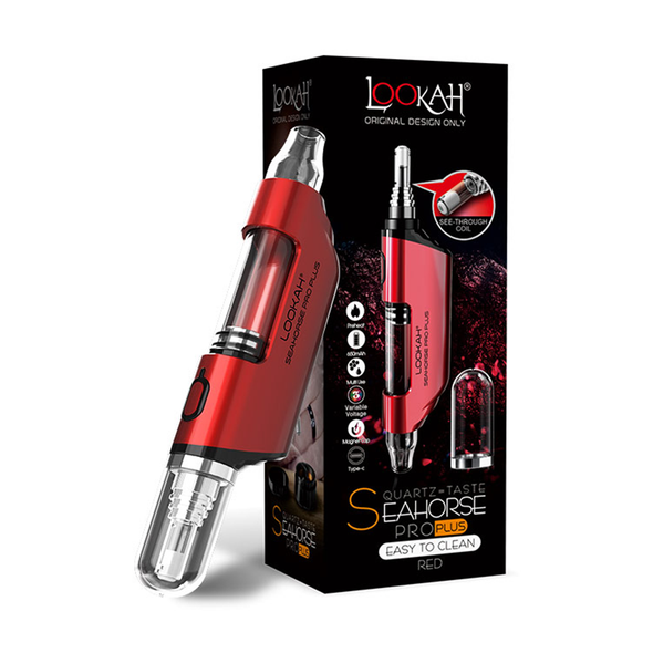 Lookah Seahorse Pro Plus Red Nectar Collector