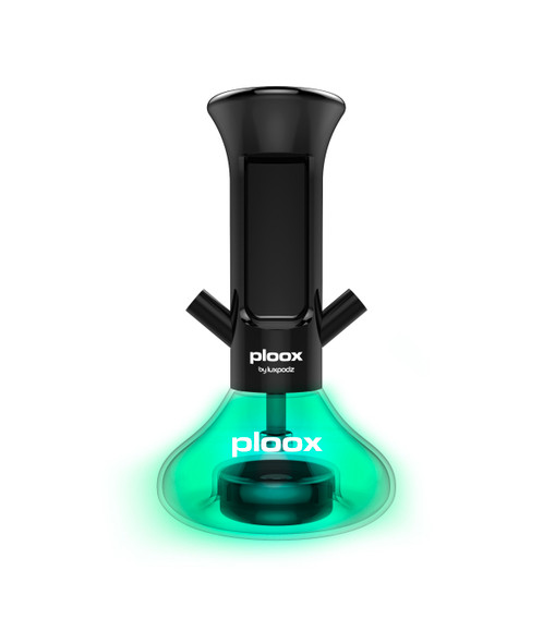 Ploox Hookah Nest: Portable Hookah by Luxpodz - Black