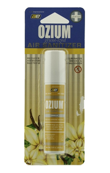 Ozium Air Sanitizer Vanilla Scent 0.8oz.