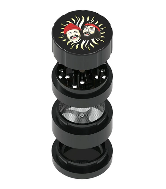 Cheech & Chong 40th Anniversary Grinder - Black