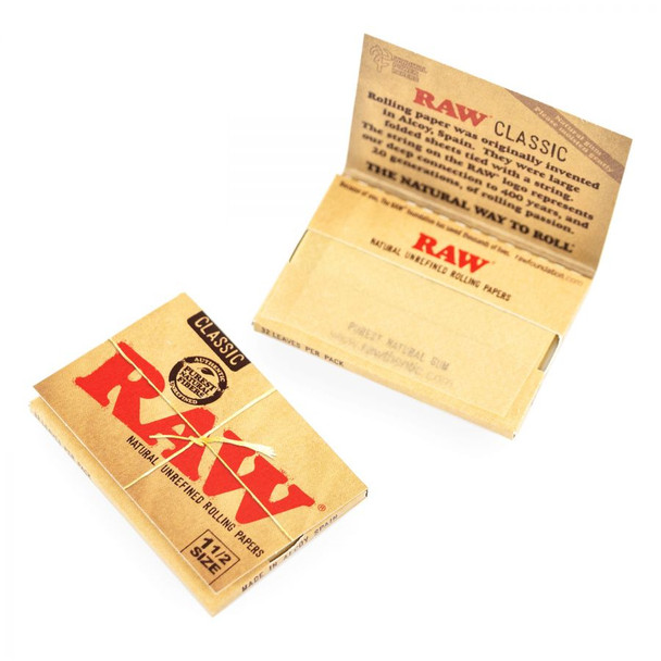 Raw Classic 1 1/2 Rolling Papers