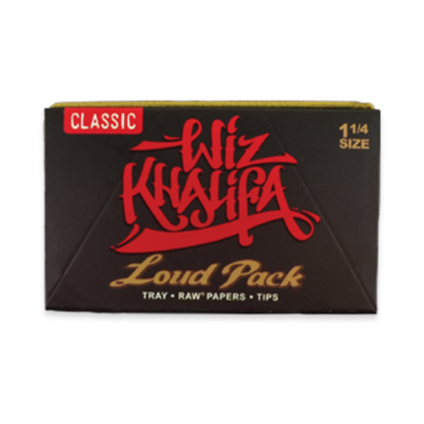 WIZ KHALIFA X RAW LOUD PACK KING SIZE ROLLING PAPERS