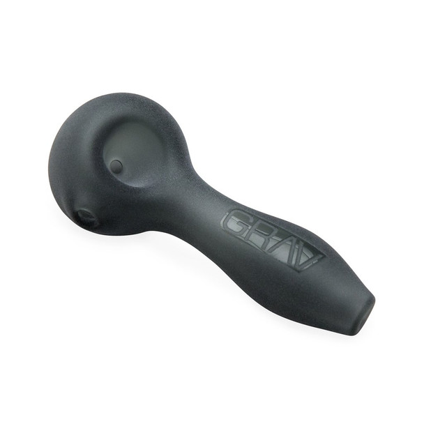 Grav 4" Sandblasted Spoon Black
