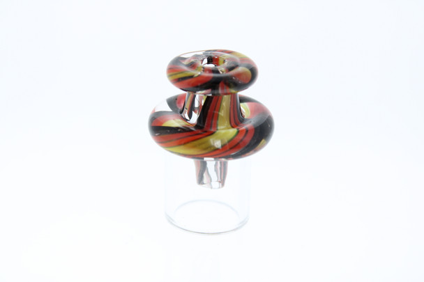 Monkey Boy Art - Orange/Yellow/Black Airflow Carb Cap