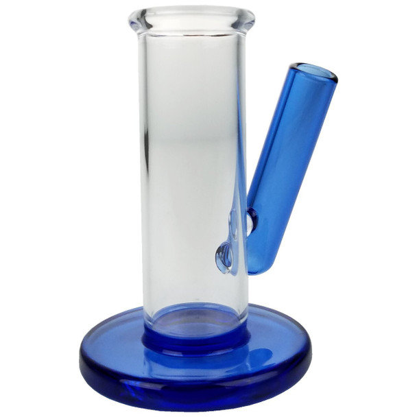 3" Glass Carb Cap & Dabber Stand - Blue