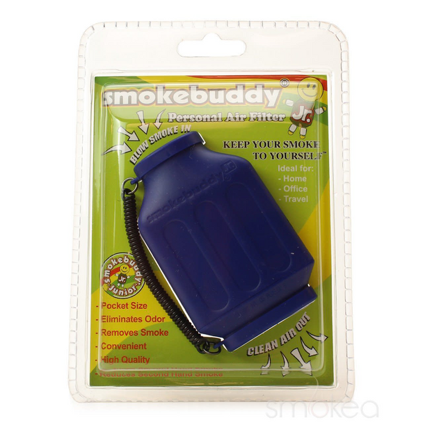 SmokeBuddy Jr Personal Smoke Air Filter - Dark Blue