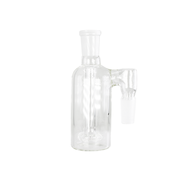 Ash Catcher with Shower Head Perc 90 Degree 14mm Male - Clear