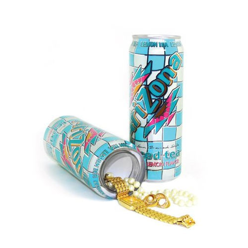 Diversion Dorm Can Safe Weighted Fake Arizona Iced Tea Secret Stash Compartment