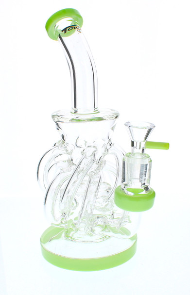 Green Multi-Tenti Water Pipe