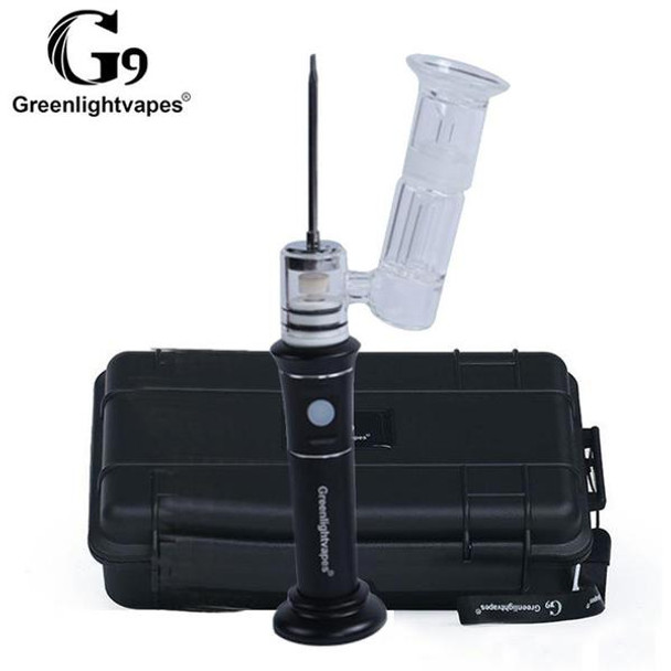 G9 Henail Plus Portable E-Nail Vaporizer - Black