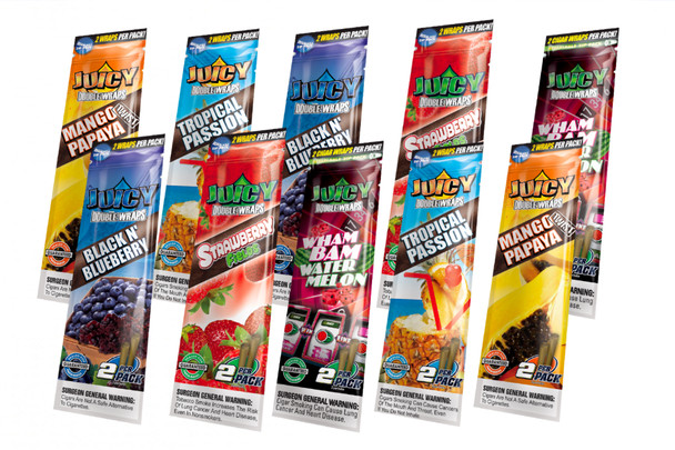 Juicy Jays Flavored Wraps Variety Packs - 10 Pack