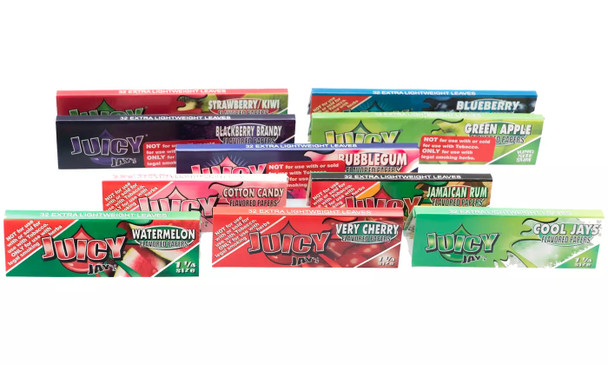 Juicy Tobacco Rolling Papers Mix 10 Pack