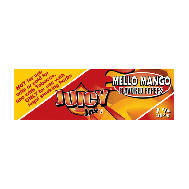 Juicy Jays 1 1/4" Mellow Mango Rolling Papers - 32 Per Book