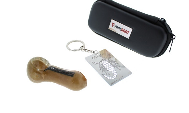 Spiral Galaxy 4" Glass Pipe Kit