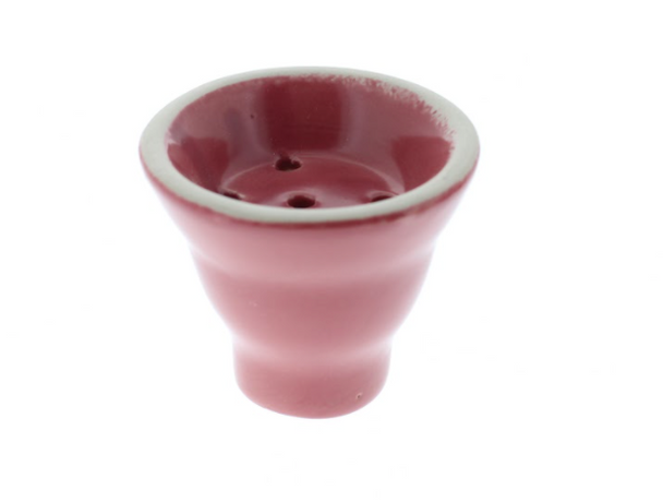 Small Ceramic Hookah Bowl - Red