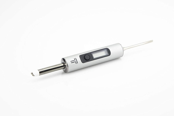 The Terpometer Thermometer for Quartz Ceramic & Titanium Surfaces - Titanium Limited Edition