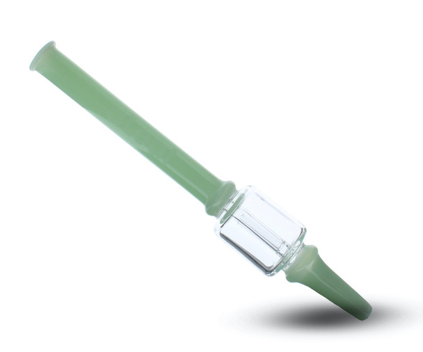 6.5" Nectar Collector with Reclaim Catcher: Jade Green