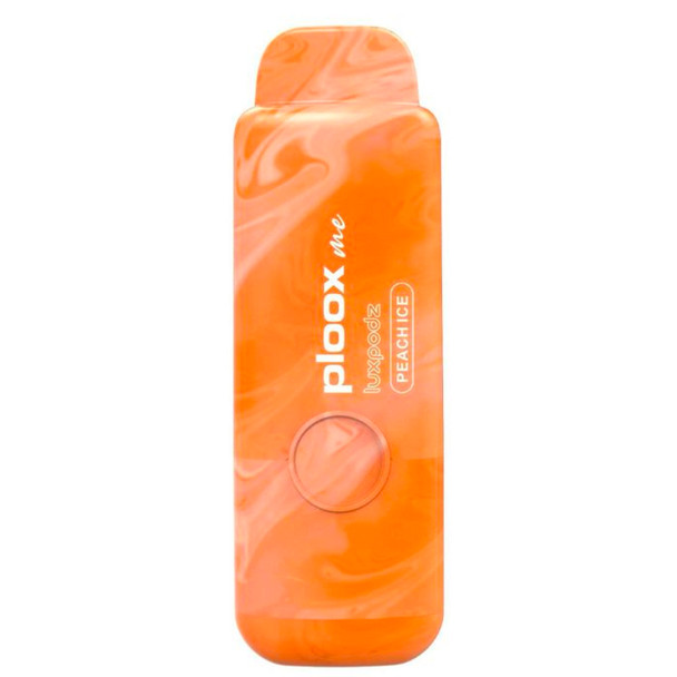 Ploox Hookah: Peach Ice - Nicotine Free 9900 Puffs