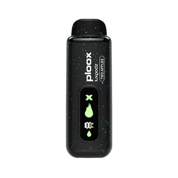 Ploox Hookah Pen: Two Apple - Nicotine Free 15000 Puffs