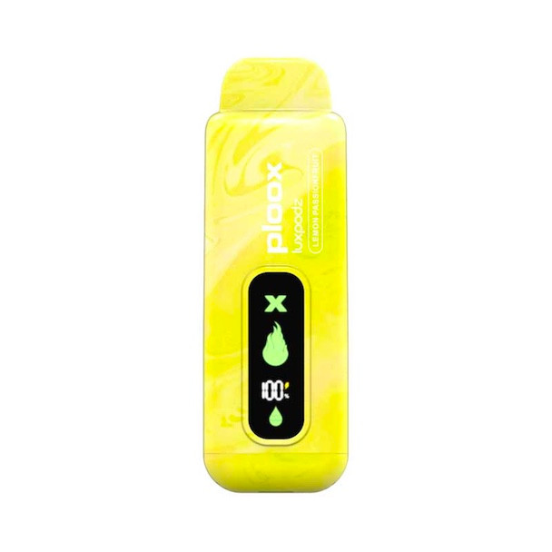 Ploox Hookah Pen: Lemon Passionfruit - Nicotine Free 15000 Puffs