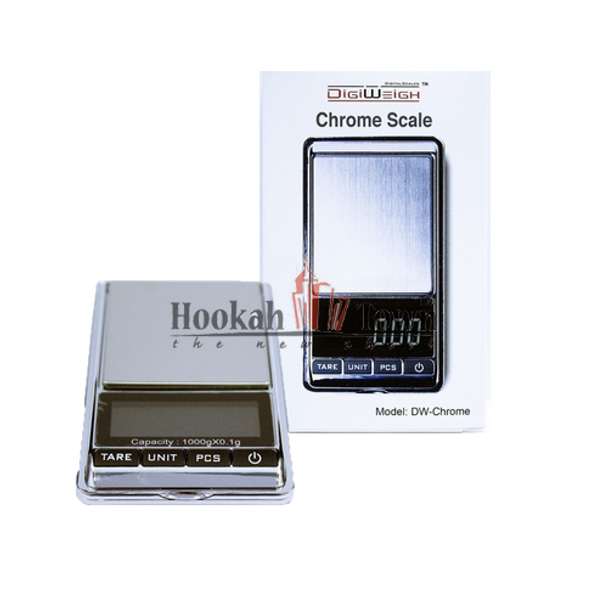 DIGIWEIGH CHROME SCALE 100 X 0.1G