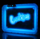 Glow Tray x Cookies LED 7 Color Rolling Tray - White