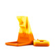 Huni Badger KRDank Stand: Orange and Yellow Gradient