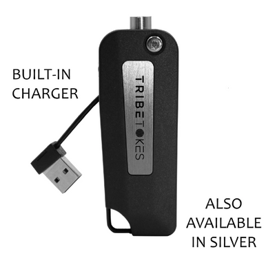 The Vape Saber "Keybox" Flip Battery | 510 Thread (SILVER) - HookahTown.com