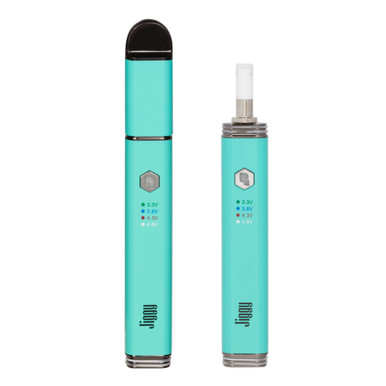 The Kind Pen Jiggy: Teal - Electric Nectar Collector and Wax Dab Pen