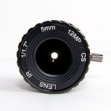 CS4K-5.0F, 4K 5mm HFOV 66° Manual Focus CS Mount Lens