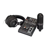 AG03MK2BLSPK, Live streaming pack: AG03KK2/YCM01 mic/YH-MT1 headphones. Black.