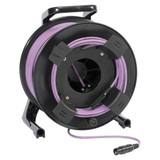 SC-Network cable CAT7 PUR, HICON, black, 100m on reel